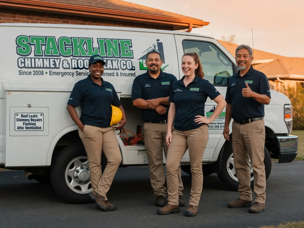 Chimney flashing repair company in Dryden, TX